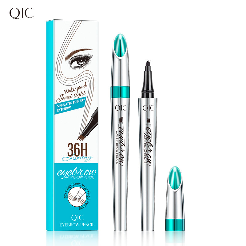 4D Hair Stroke Liquid Brow Pen ✨ Waterproof 24H Wear🔥 Ultra-Pigmented Microblading Effect ✨ Natural-Looking Feather Brows 💯 #WaterproofBrows #MicrobladingPen #FlawlessBrows