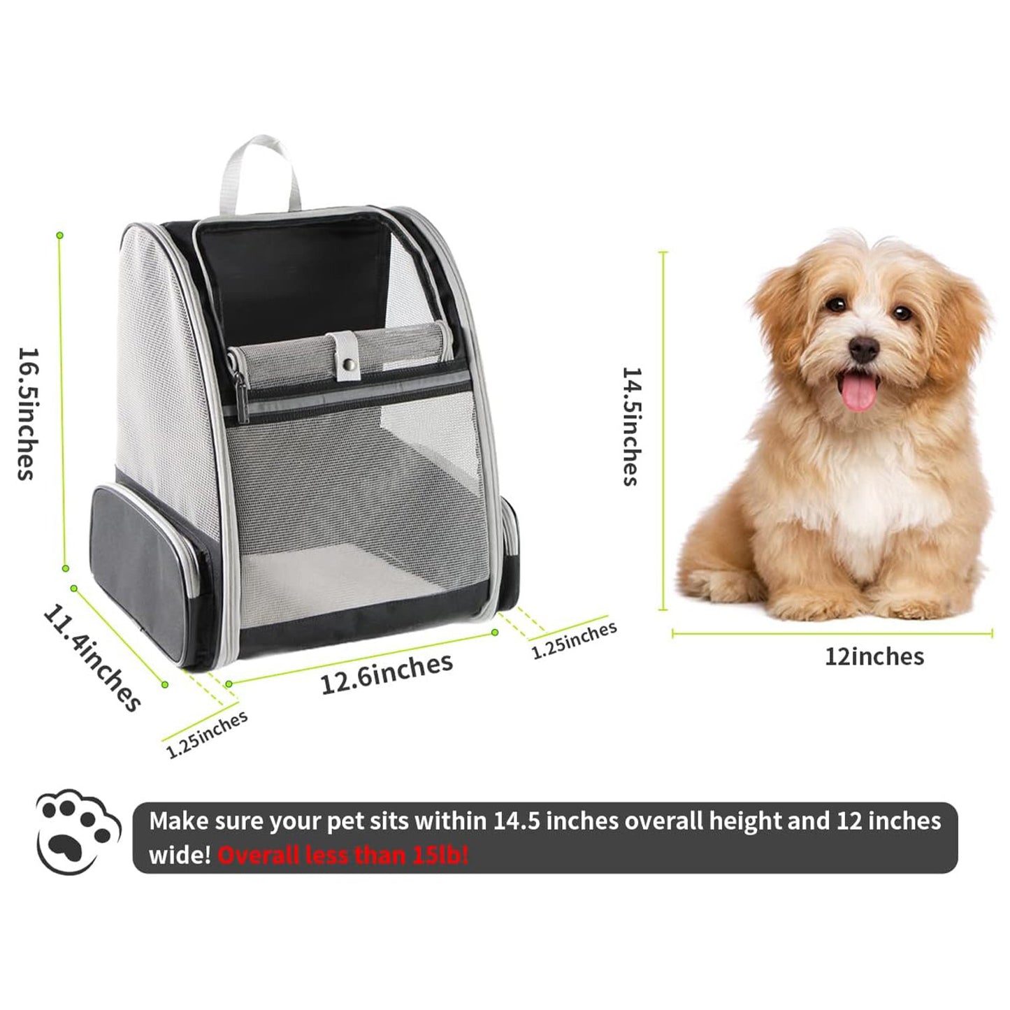 🔥 **#1 Bubble Pet Backpack!** Traveler-Designed Carrier⚡360° Airflow Windows🐾Comfy for Cats/Dogs【TikTok's Pet Travel Obsession】
