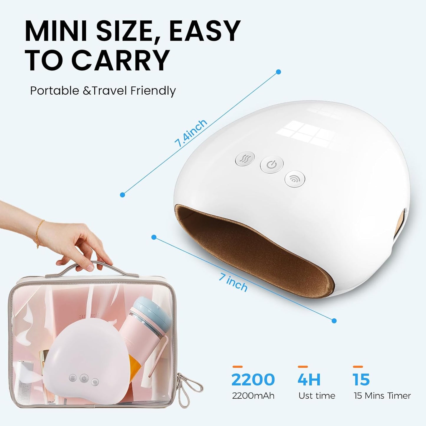 🔥3D Heat & Compression Hand Relief💆♀️ Rechargeable Pain Massager for Arthritis & Carpal Tunnel🎁 Office/Home Use + FREE Travel Case | TikTok Viral Self-Care Essential