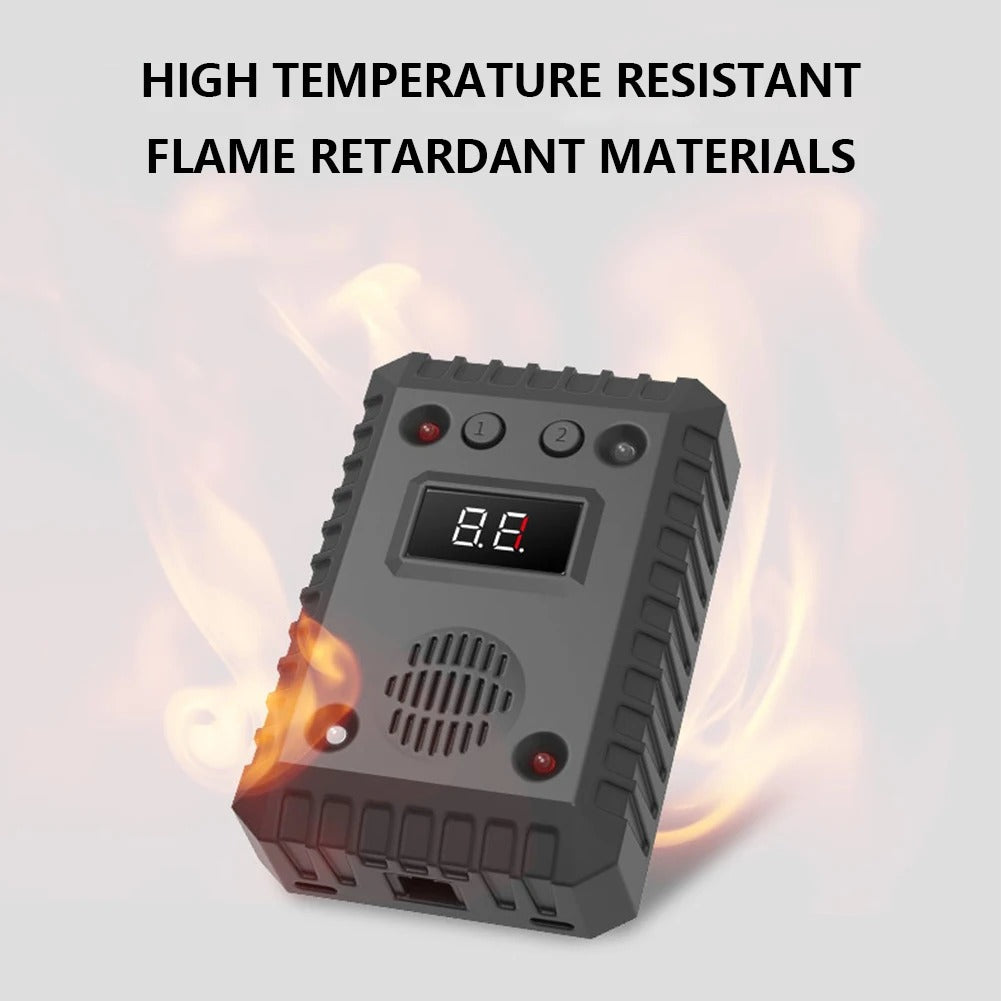 🐭🔥 Ultrasonic Mouse Repeller with 8 LED Strobe | 12V/5V Smart Power⚡【Auto/House/Warehouse Pro】Intelligent Start-Stop Ultrasound Alarm - 360° Pest-Free Zone Creator