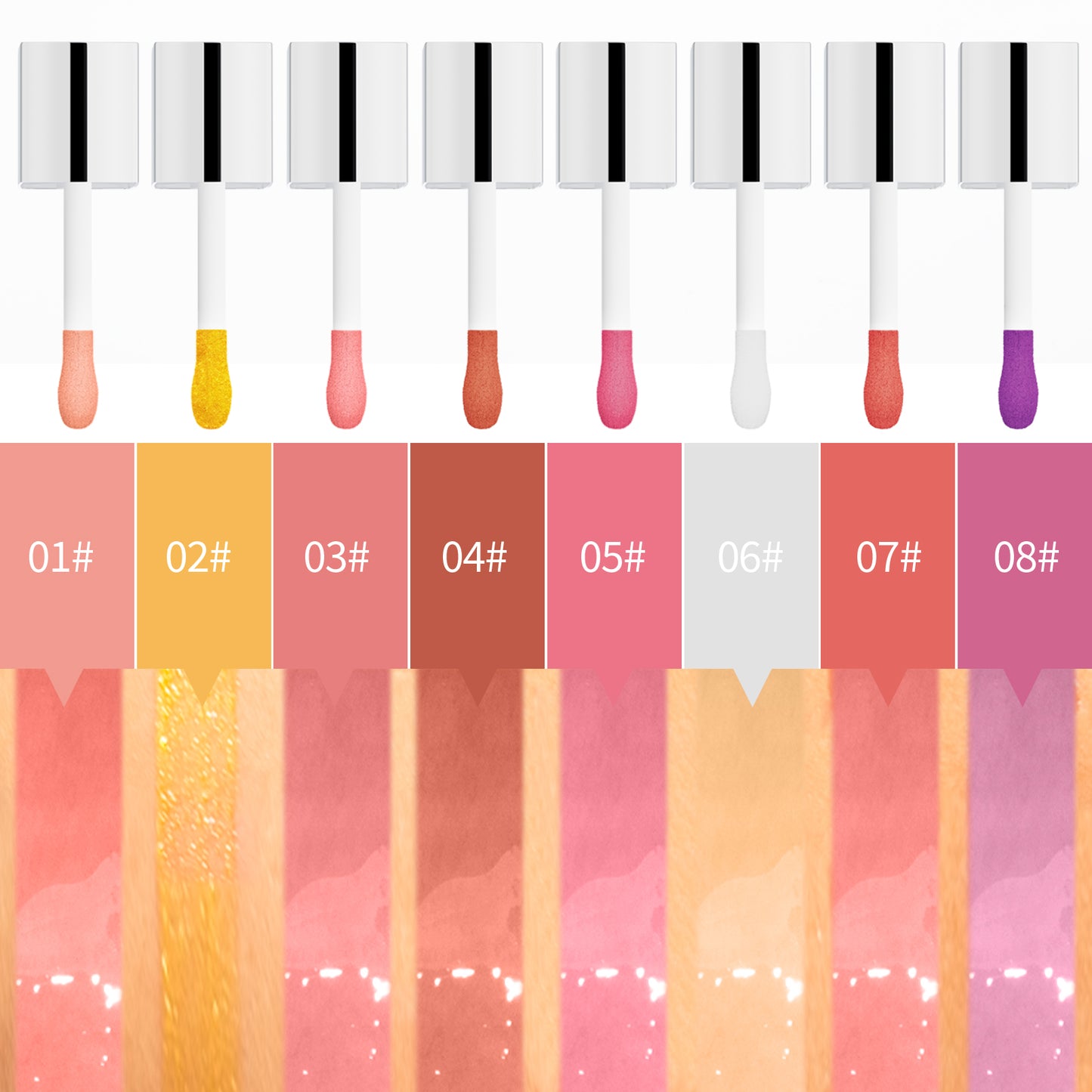 GlowTint Lip Oil ✨ Hydrating Plumping Treatment! 💋 24H Moisture Boost + Lip Line Smoothing 🌟 Glass-Like #JuicyLips #LipCareHack