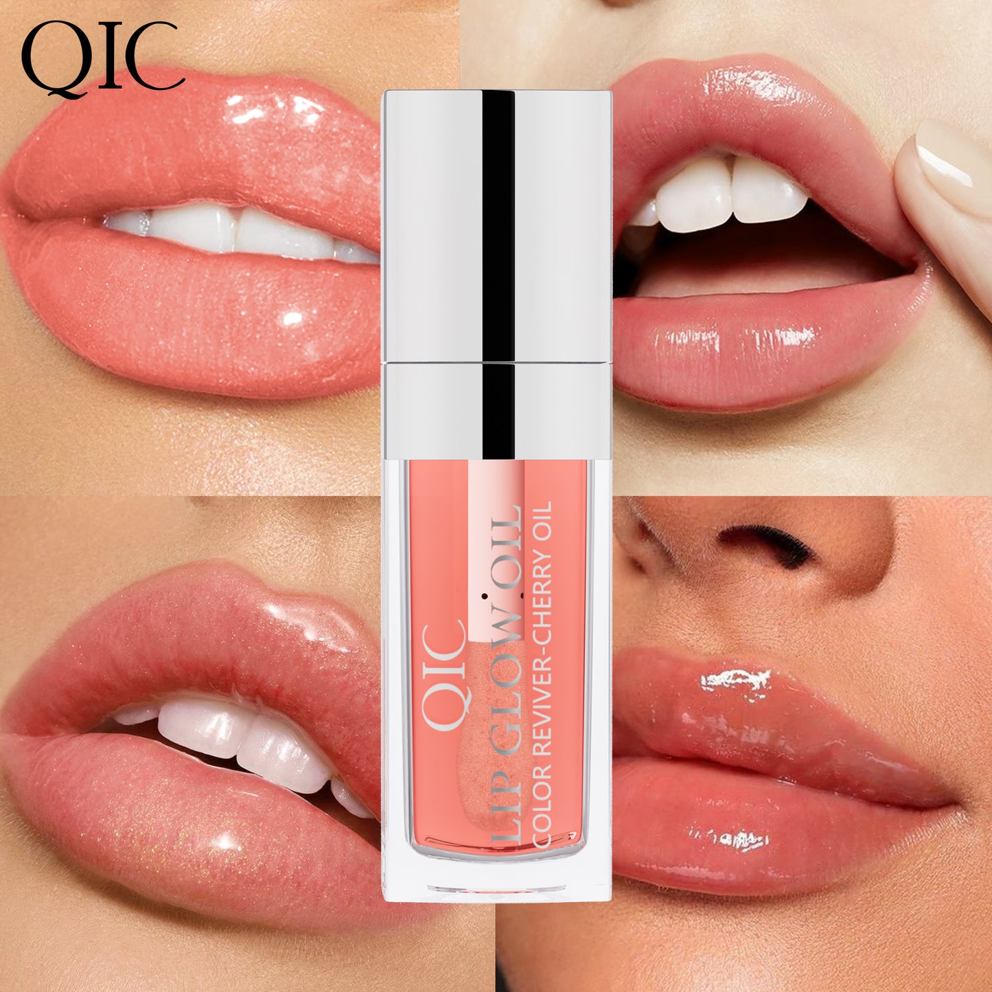 GlowTint Lip Oil ✨ Hydrating Plumping Treatment! 💋 24H Moisture Boost + Lip Line Smoothing 🌟 Glass-Like #JuicyLips #LipCareHack