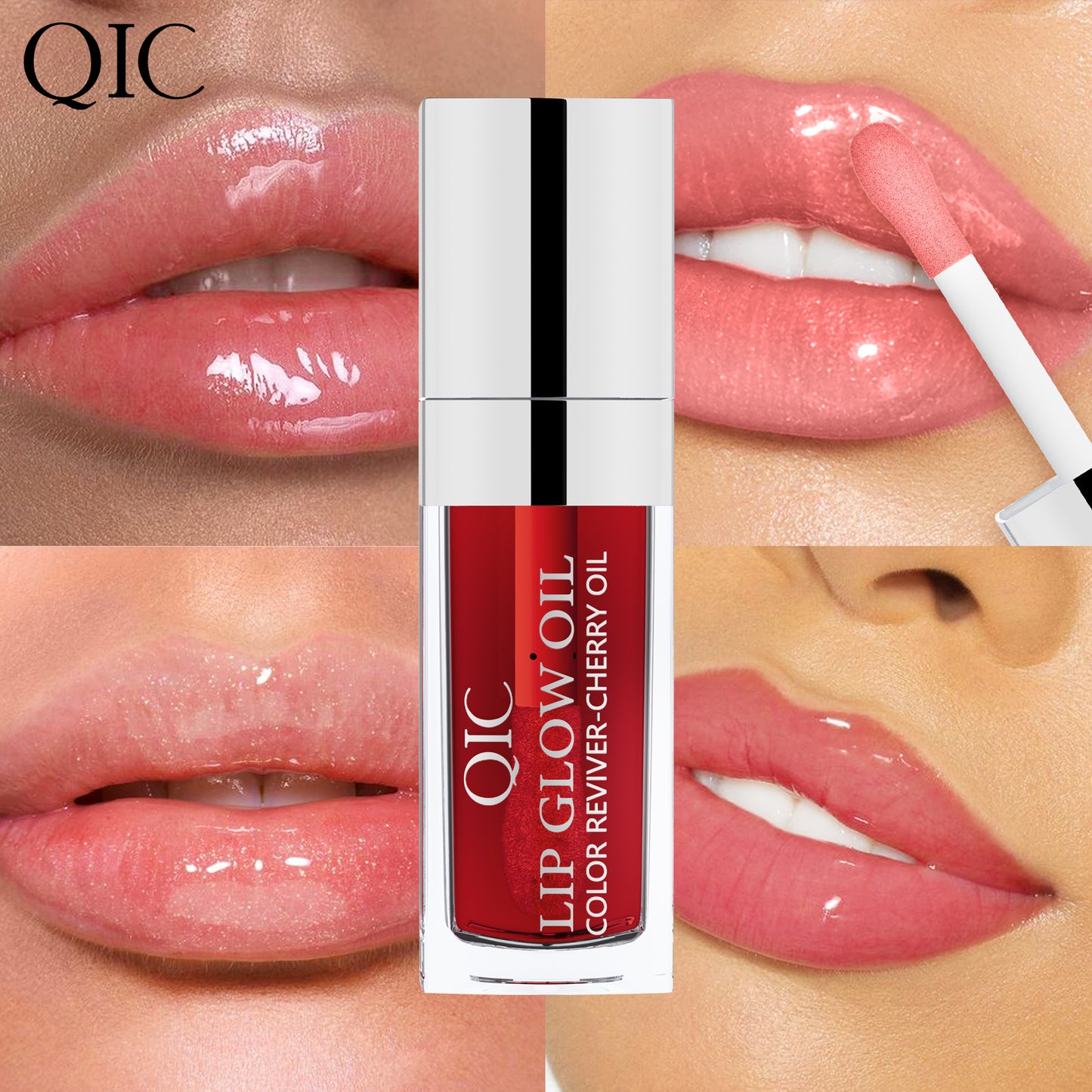 GlowTint Lip Oil ✨ Hydrating Plumping Treatment! 💋 24H Moisture Boost + Lip Line Smoothing 🌟 Glass-Like #JuicyLips #LipCareHack