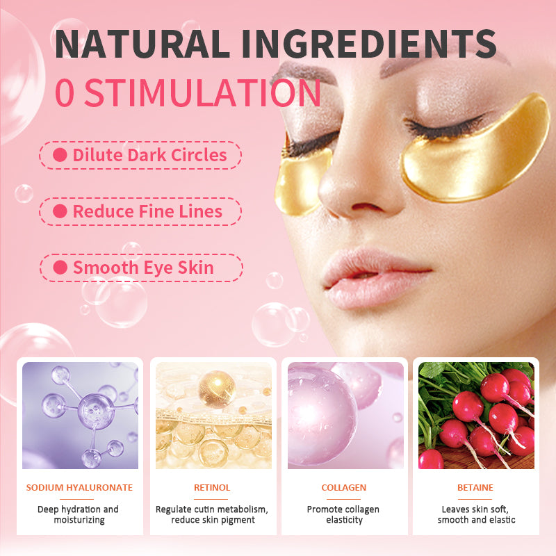 12-Pack Collagen Eye Mask ✨ Dark Circle Reduction & Overnight Hydration! 💎 Under Eye Patches for Fine Lines 🌟 Botox-Level #UnderEyeGlow #SkincareHack