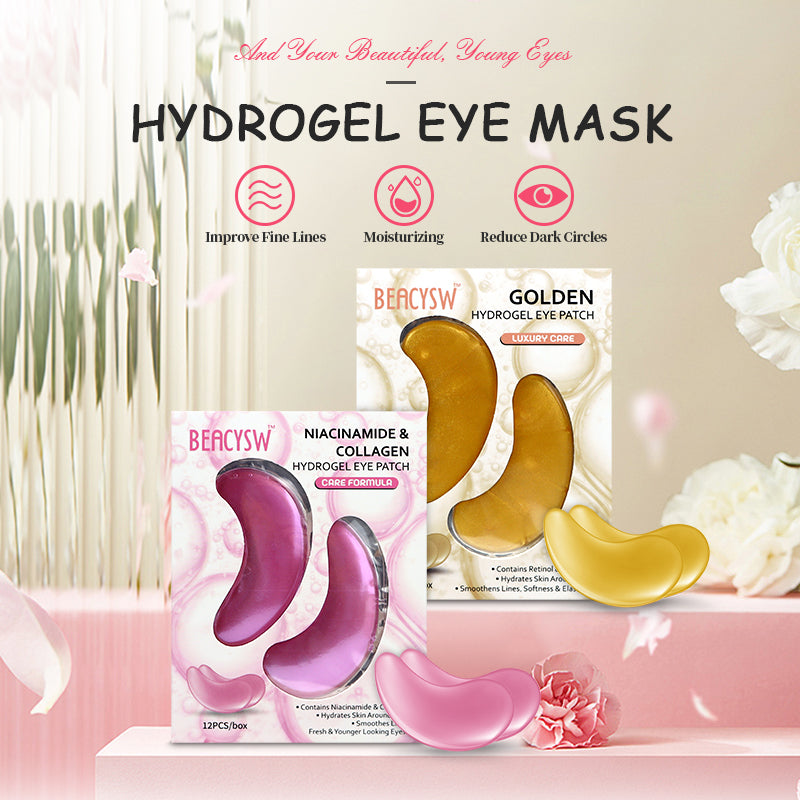 12-Pack Collagen Eye Mask ✨ Dark Circle Reduction & Overnight Hydration! 💎 Under Eye Patches for Fine Lines 🌟 Botox-Level #UnderEyeGlow #SkincareHack