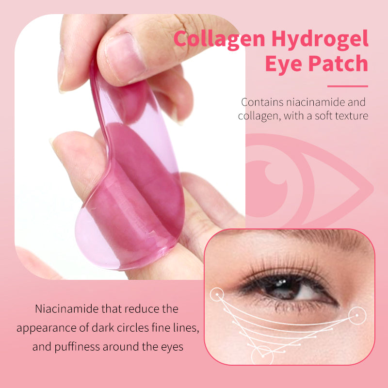 12-Pack Collagen Eye Mask ✨ Dark Circle Reduction & Overnight Hydration! 💎 Under Eye Patches for Fine Lines 🌟 Botox-Level #UnderEyeGlow #SkincareHack
