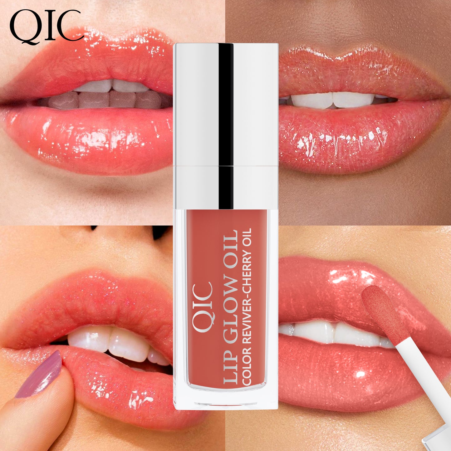 GlowTint Lip Oil ✨ Hydrating Plumping Treatment! 💋 24H Moisture Boost + Lip Line Smoothing 🌟 Glass-Like #JuicyLips #LipCareHack