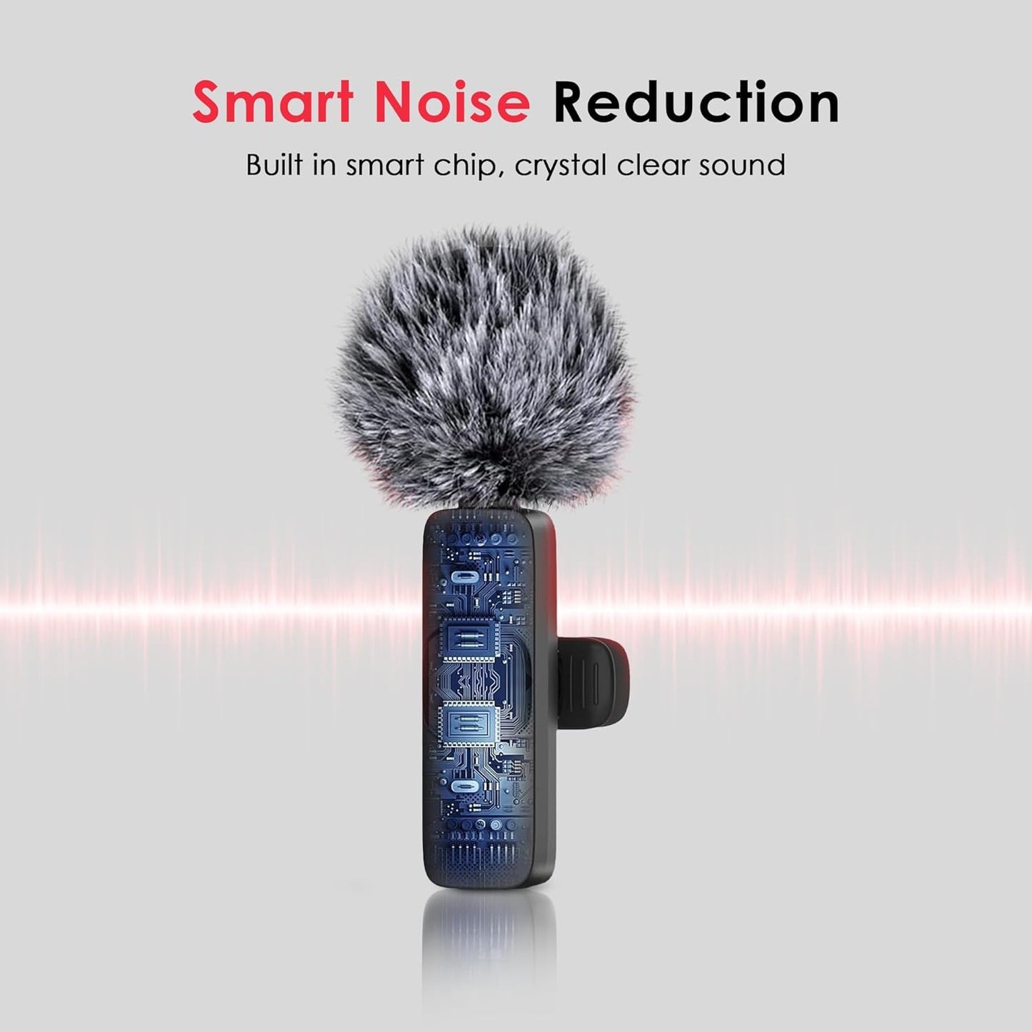 🎤🔥 2-Pack Wireless Lavalier Mic for iPhone/Android | Studio-Quality Recording⚡48H Battery🌟【Podcast/ASMR Pro】USB-C Clip-on Microphone with Noise Cancel - Perfect for Video, Live Stream, YouTube