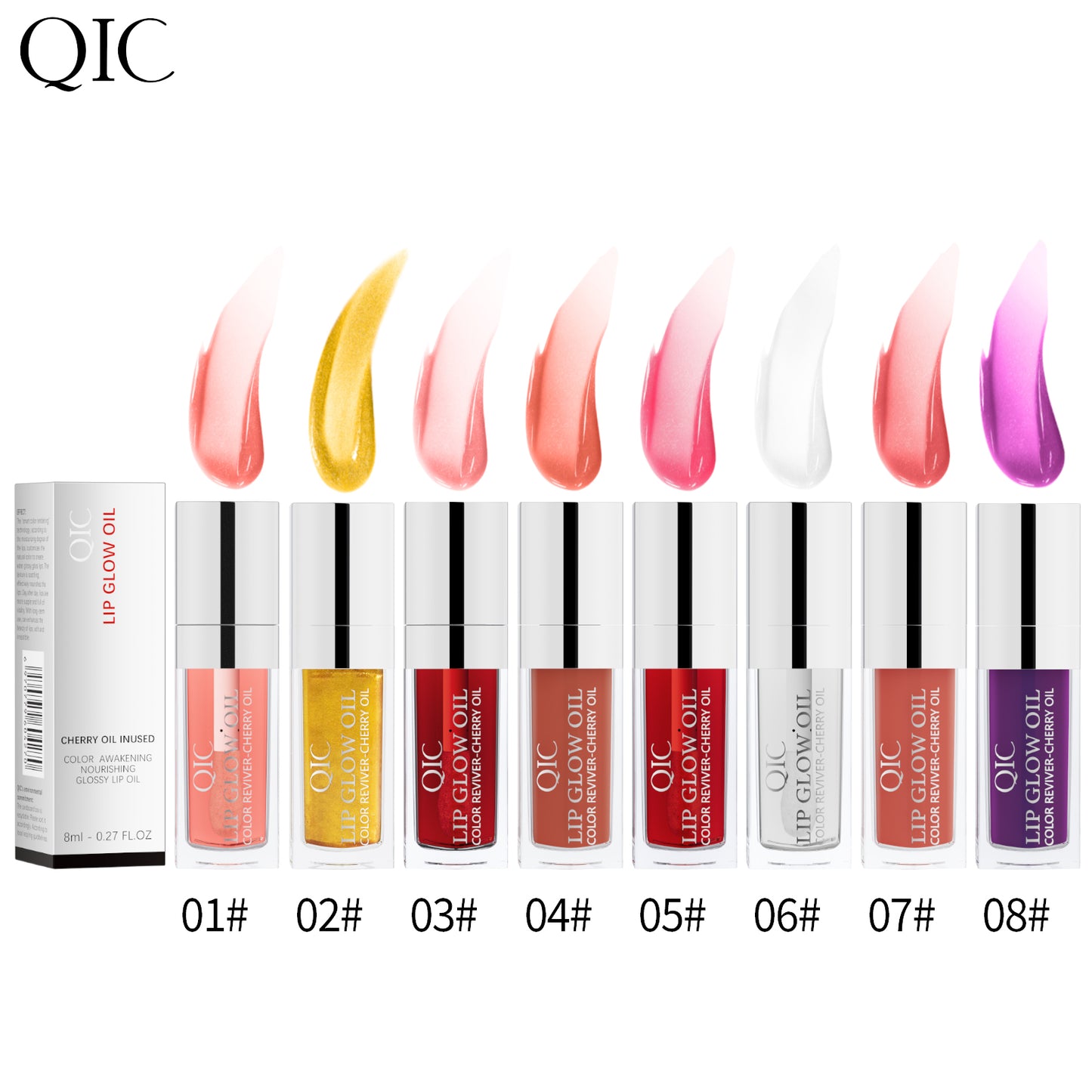 GlowTint Lip Oil ✨ Hydrating Plumping Treatment! 💋 24H Moisture Boost + Lip Line Smoothing 🌟 Glass-Like #JuicyLips #LipCareHack