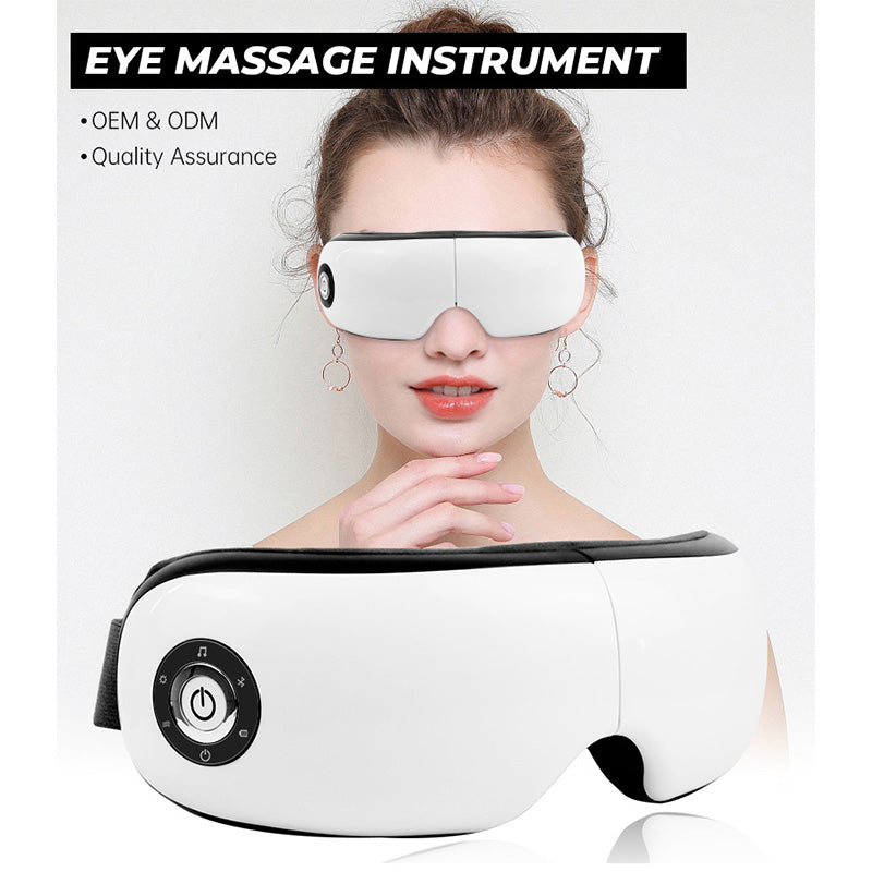 💆♂️Pro Eye Spa Massager🔥 Air Pressure + Heat Therapy + Bluetooth Music🎵 Smart Pain Relief & 180° Foldable Design | TikTok’s Top Eye Care Essential