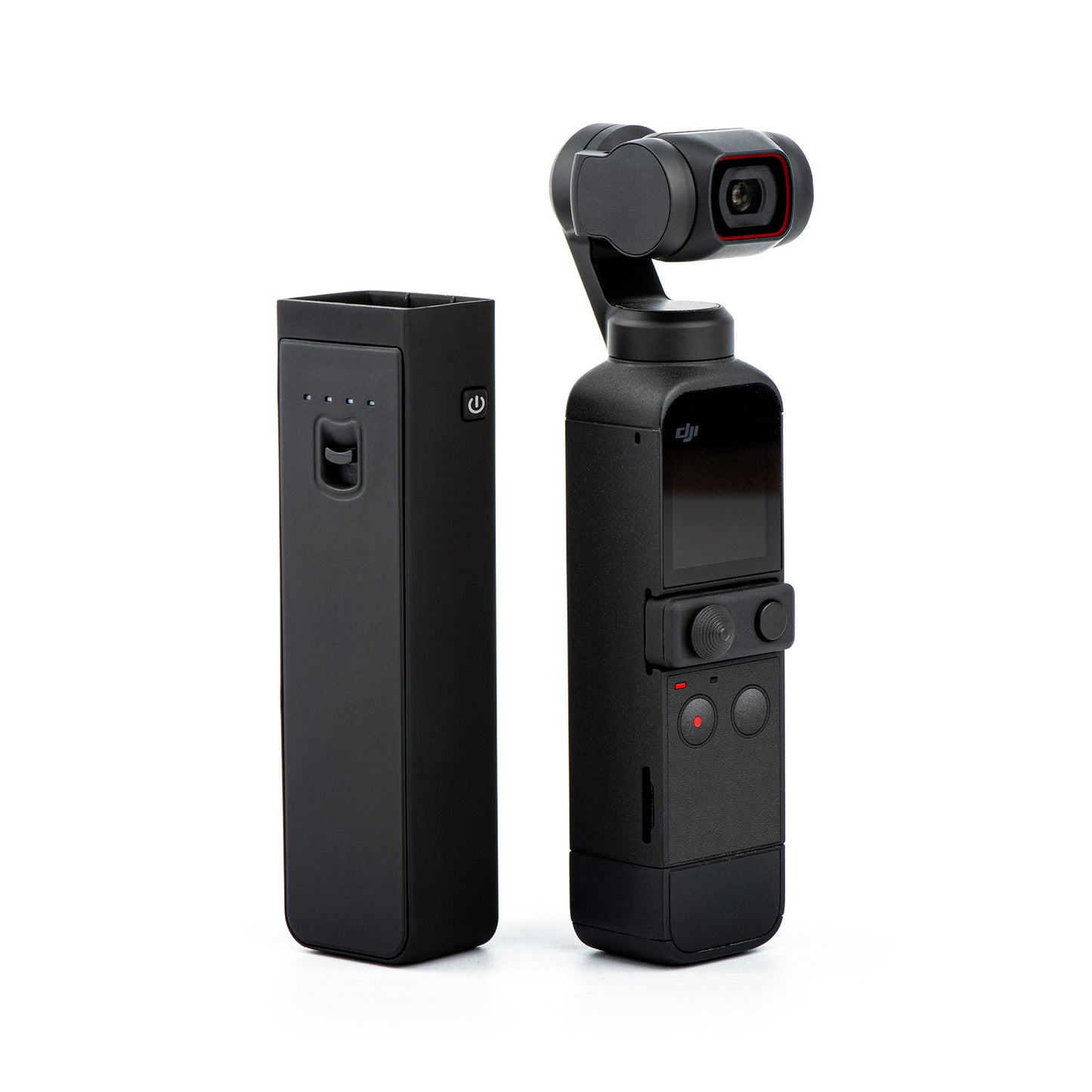 🔥Ultimate Combo! 3200mAh DJI Pocket 2 Charging Case w/Extension Rod⚡Fast Charging Power Bank & Travel Accessories | Waterproof Battery Charger for Filmmaking | #DJITok #ViralGadgets