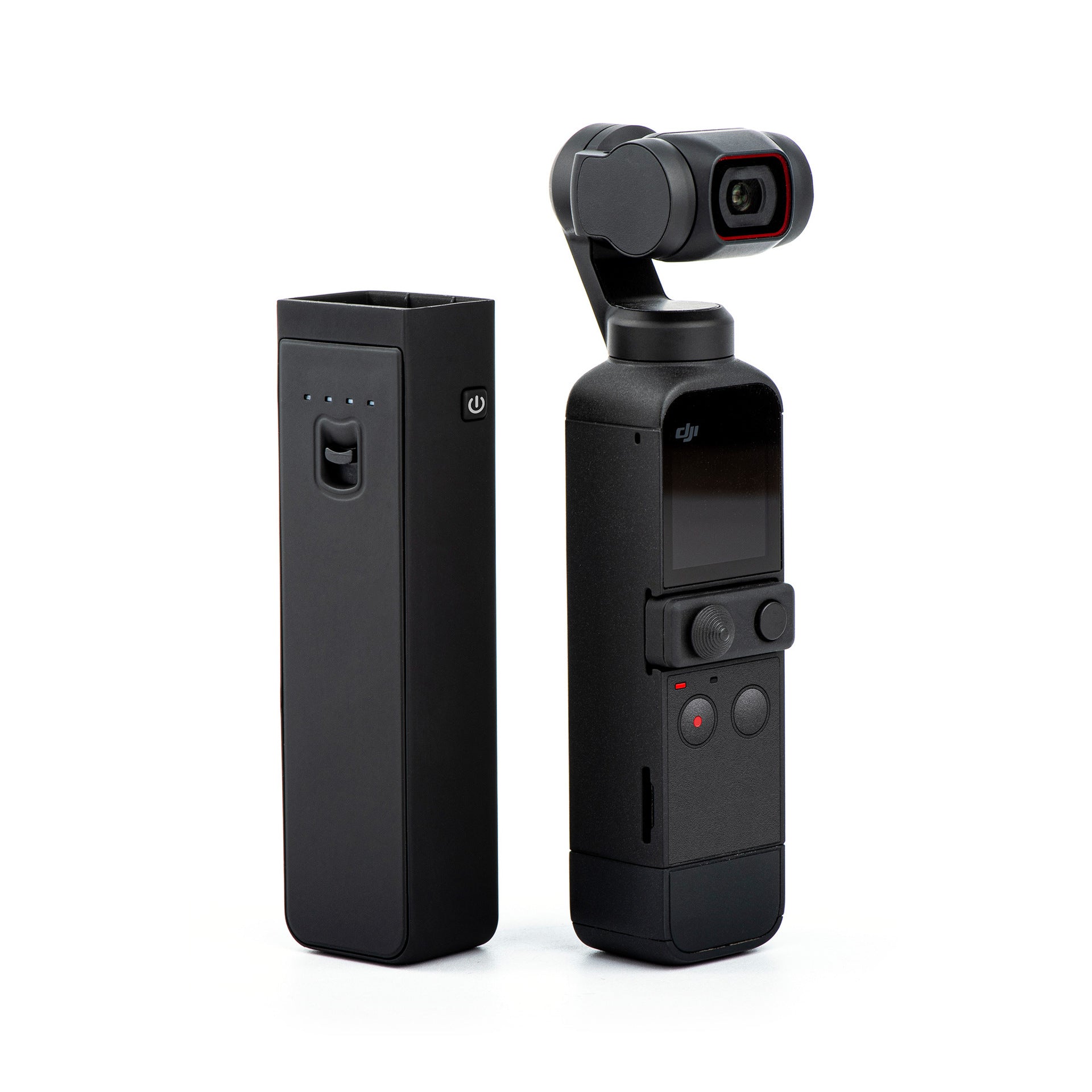 🔥Ultimate Combo! 3200mAh DJI Pocket 2 Charging Case w/Extension Rod⚡Fast Charging Power Bank & Travel Accessories | Waterproof Battery Charger for Filmmaking | #DJITok #ViralGadgets