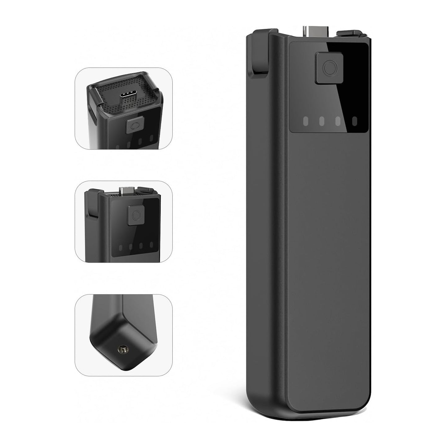 🔥DJI Osmo Pocket 3 Grip w/5000mAh Battery!⚡All-Day Power Handle + 1/4" Tripod Mount | No Audio Port Needed | TikTok Filmmaking Must-Have #DJITok #ViralCameraGear