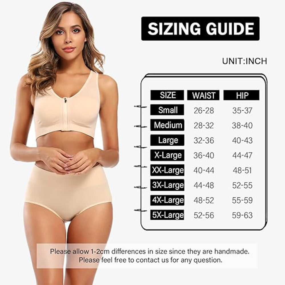 🔥Buttery Soft Everyday! High Waist Panties w/ Full Coverage✨ Seamless Cotton Underwear💫 No Dig In Waistband | TikTok’s Comfort Obsessed