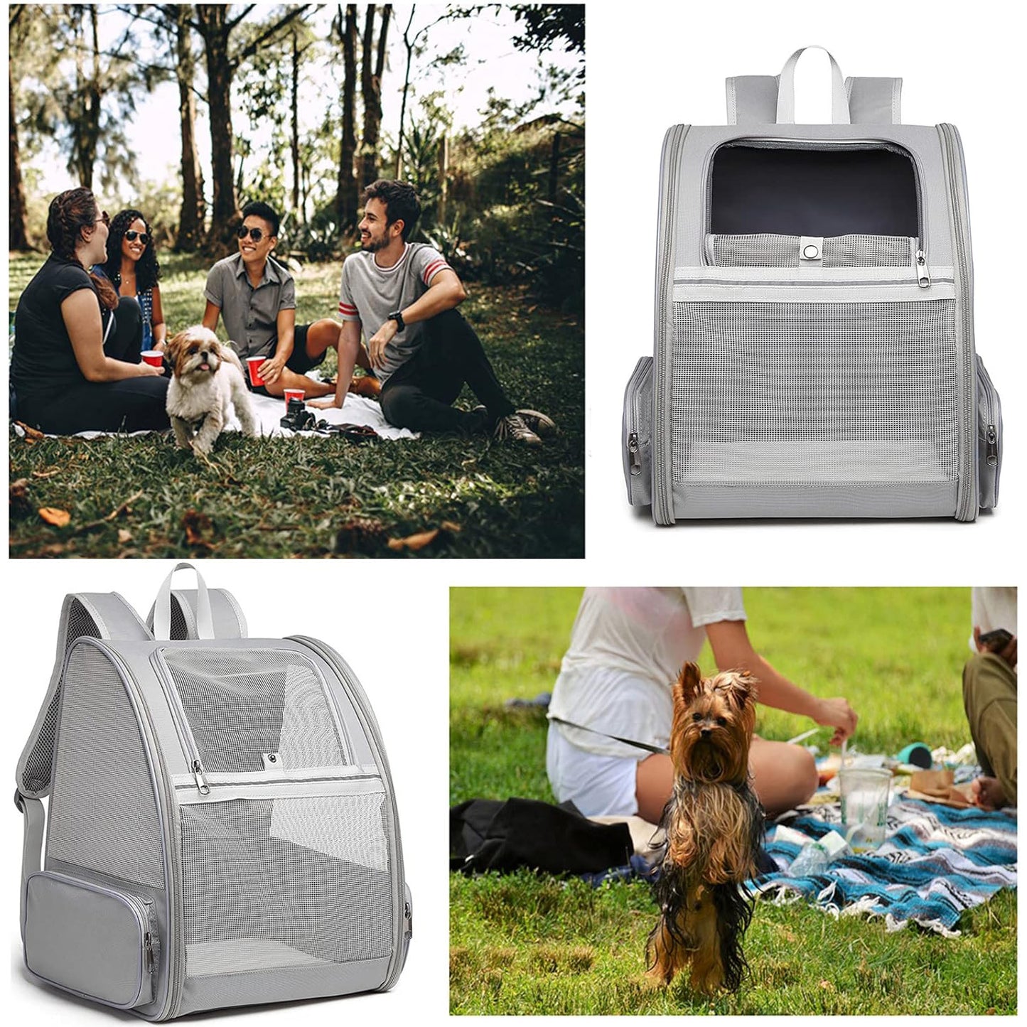 🔥 **#1 Bubble Pet Backpack!** Traveler-Designed Carrier⚡360° Airflow Windows🐾Comfy for Cats/Dogs【TikTok's Pet Travel Obsession】