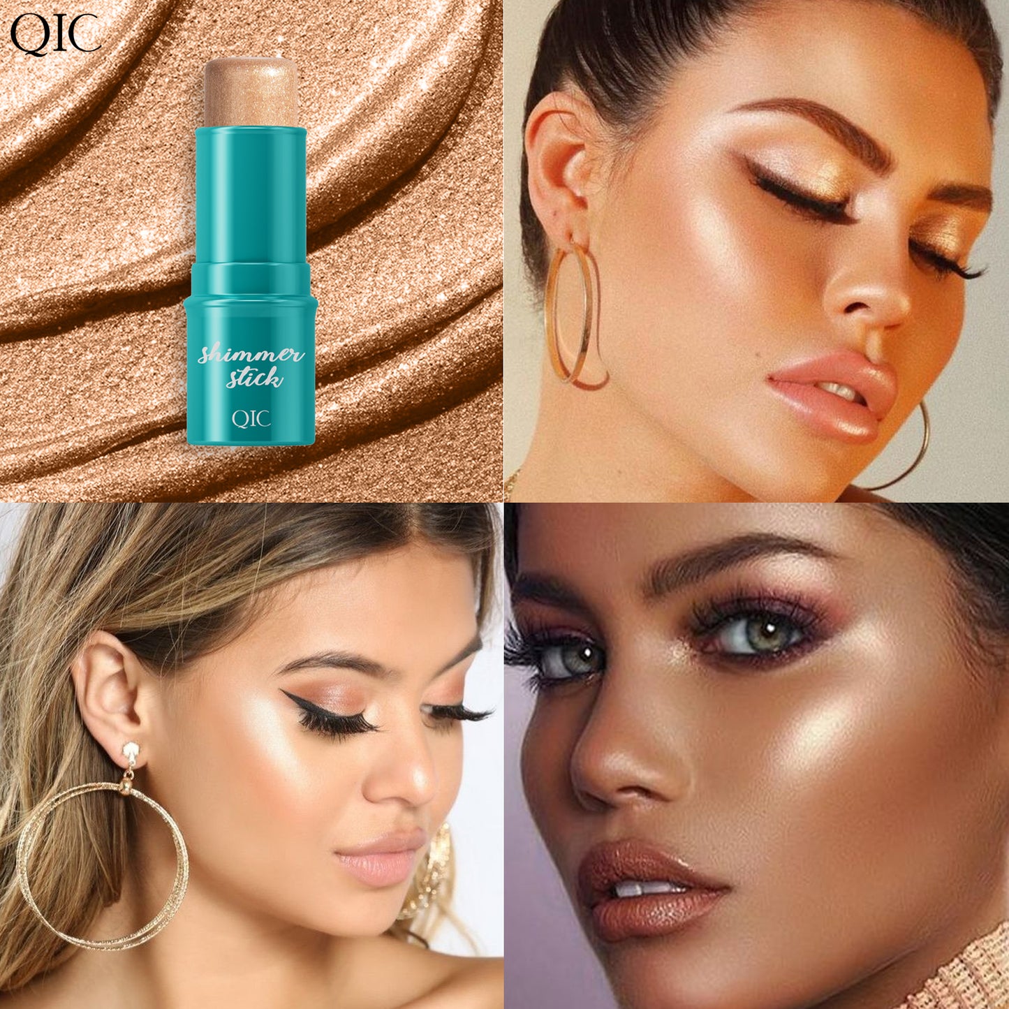 FACETUNE IN A STICK 💎 | 5-IN-1 MAGIC WAND: CARVE KARDASHIAN CHEEKBONES 👑 + LIGHT UP EYE-BAGS LIKE K-POP IDOLS ✨ | SWIPE-AND-GO NOSE JOB HACK 🔥 #NoMakeupArtistNeeded