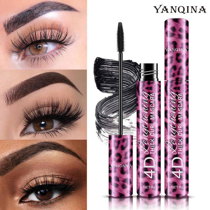 Lash & Liner Duo ✨ 24H No Smudge! 💦 Lengthening + Curl & Volume 🌟 Clump-Free Gel Eyeliner Combo! #LashHack #NoPandaEyes #SmudgeProofDuo
