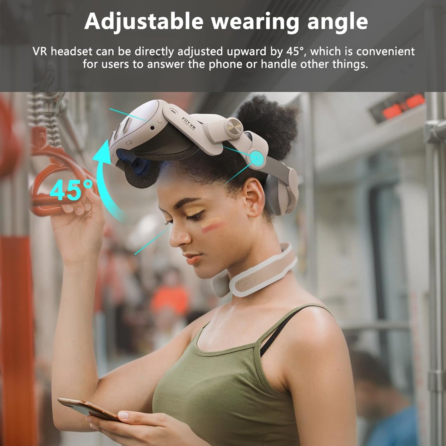 Meta Quest 3 Battery Head Strap ✨ Magnetic Power Boost & Pro Comfort 💥 Elite Strap Replacement for Oculus/Quest 3 🌟 Extend VR Playtime 🔥 #VRHacks #MetaQuest3