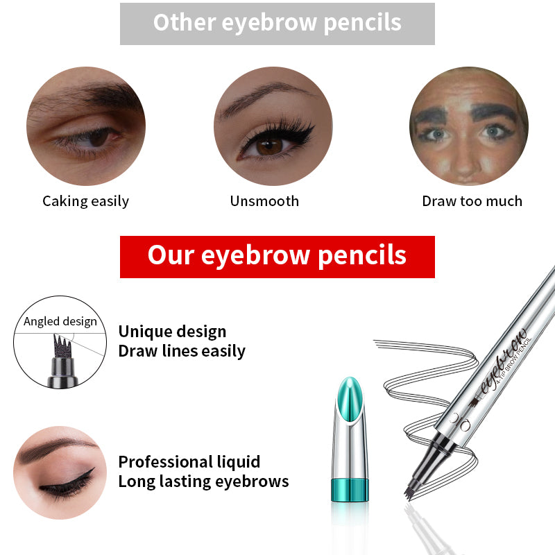 4D Hair Stroke Liquid Brow Pen ✨ Waterproof 24H Wear🔥 Ultra-Pigmented Microblading Effect ✨ Natural-Looking Feather Brows 💯 #WaterproofBrows #MicrobladingPen #FlawlessBrows