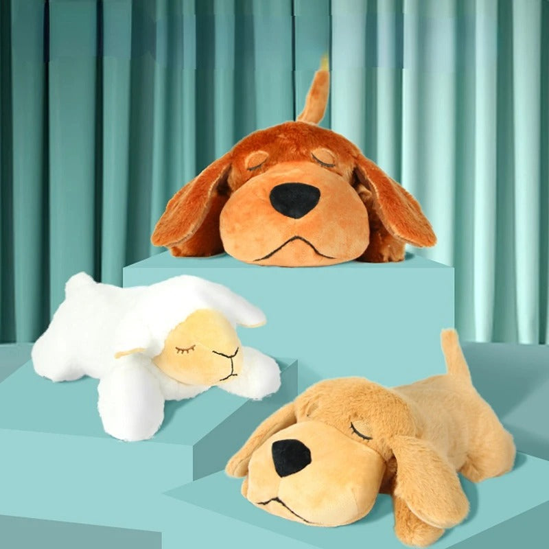 🔥 Heartbeat Anxiety Toy for Dogs! Realistic Biscuit Shape⚡Calming Tech with Behavioral Aid💤Vet-Approved【Top-Rated Pet Comfort】