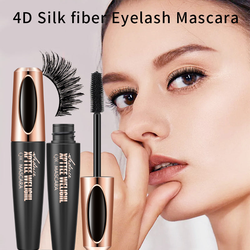 4D Drama Mascara ✨ 24H Cry-Proof & Sweat-Resistant! 💥 1-Coat Mega Volume + Extreme Curl 🌙 From Bare to BOLD in 3s! #WaterproofMascara #LashHack #MakeupHack