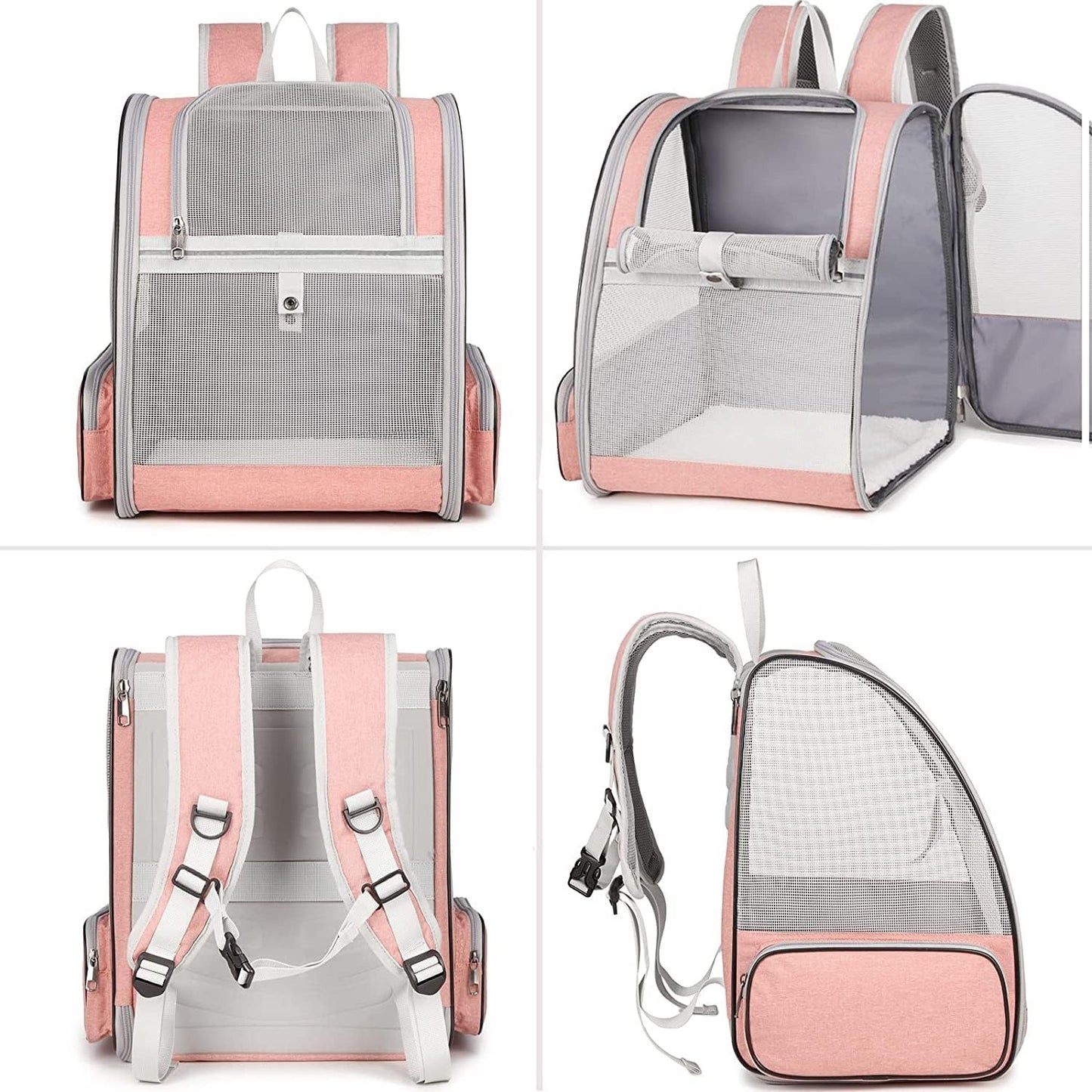 🔥 **#1 Bubble Pet Backpack!** Traveler-Designed Carrier⚡360° Airflow Windows🐾Comfy for Cats/Dogs【TikTok's Pet Travel Obsession】