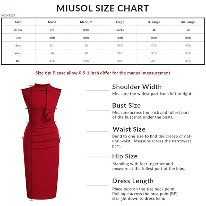 💋Sultry Vintage Vibes! Half-Collar Ruffle Dress w/ Waist Cinching✨ Old Hollywood Glam Pencil Dress💫 Cocktail Party Dress | Retro TikTok Viral