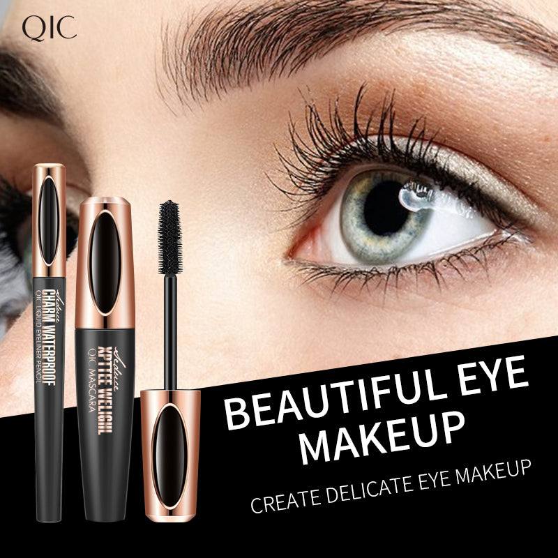 PowerFilm Lash Duo ✨ 24H Waterproof Mascara & Eyeliner Set! 💦 Clump-Free Volume + Sharp Winged Liner 🌟 Gym-Proof & Tear-Resistant! #LashDuo #WaterproofMakeup #SmudgeProofHack
