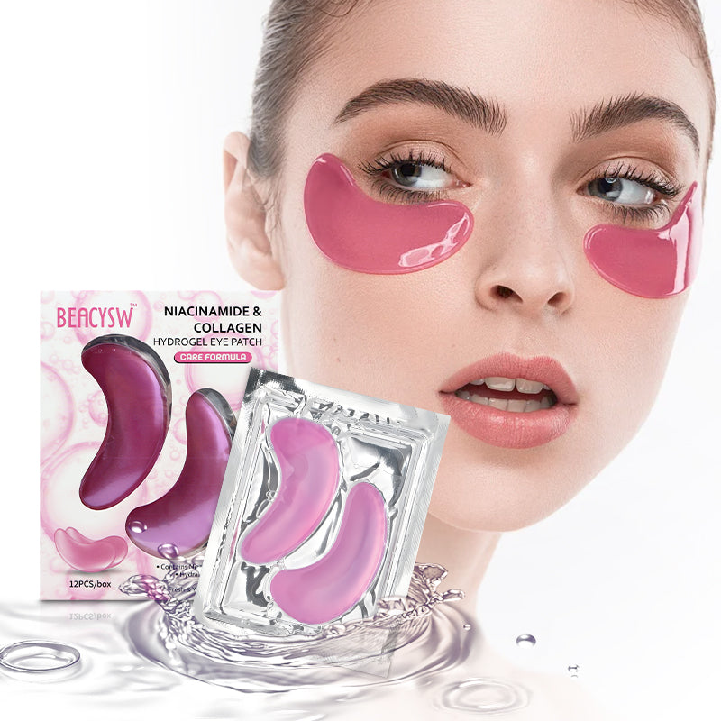 12-Pack Collagen Eye Mask ✨ Dark Circle Reduction & Overnight Hydration! 💎 Under Eye Patches for Fine Lines 🌟 Botox-Level #UnderEyeGlow #SkincareHack