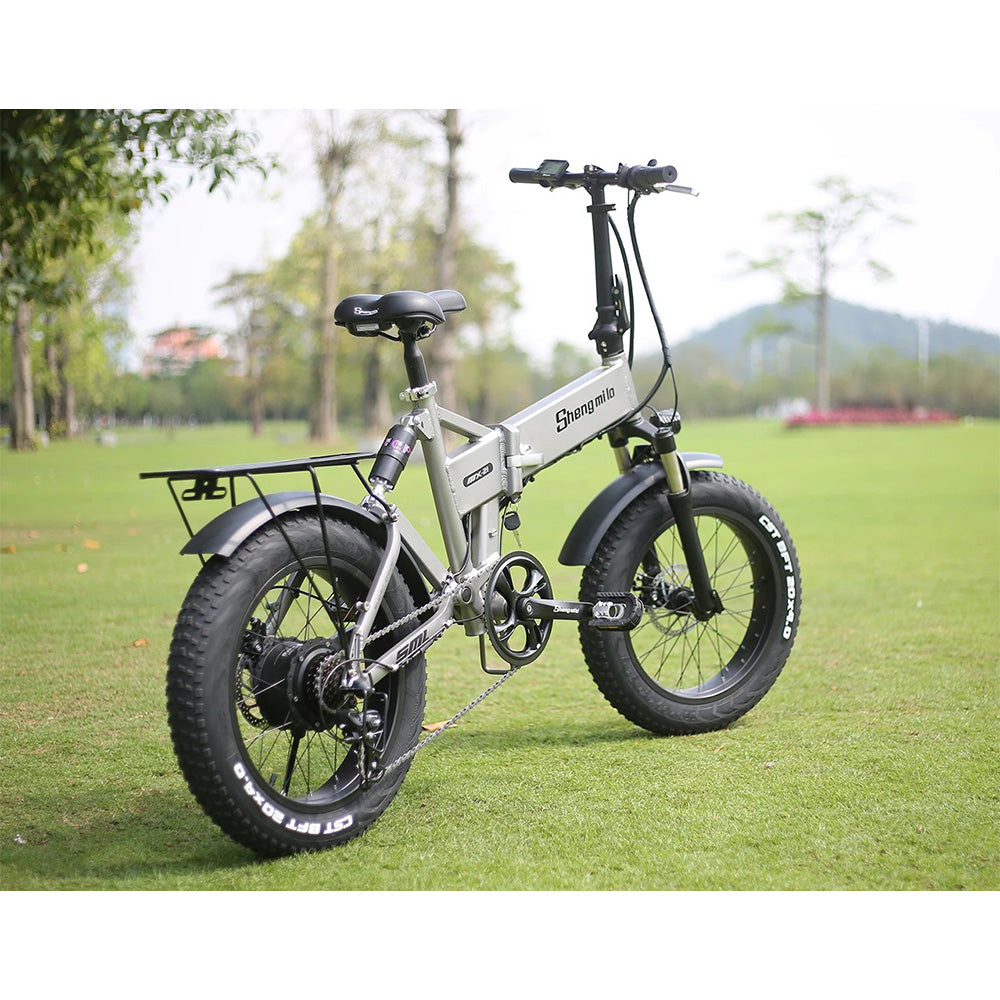 💥 1000W Peak Electric Bike for Adults | 25MPH & 38-Mile Range⚡614WH Removable Battery🏍️20x4" Fat Tire【20-Second Fold】 | Hydraulic Brakes All-Terrain Beast