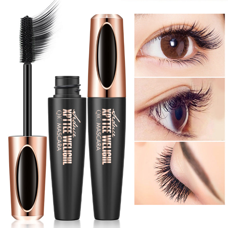 4D Drama Mascara ✨ 24H Cry-Proof & Sweat-Resistant! 💥 1-Coat Mega Volume + Extreme Curl 🌙 From Bare to BOLD in 3s! #WaterproofMascara #LashHack #MakeupHack