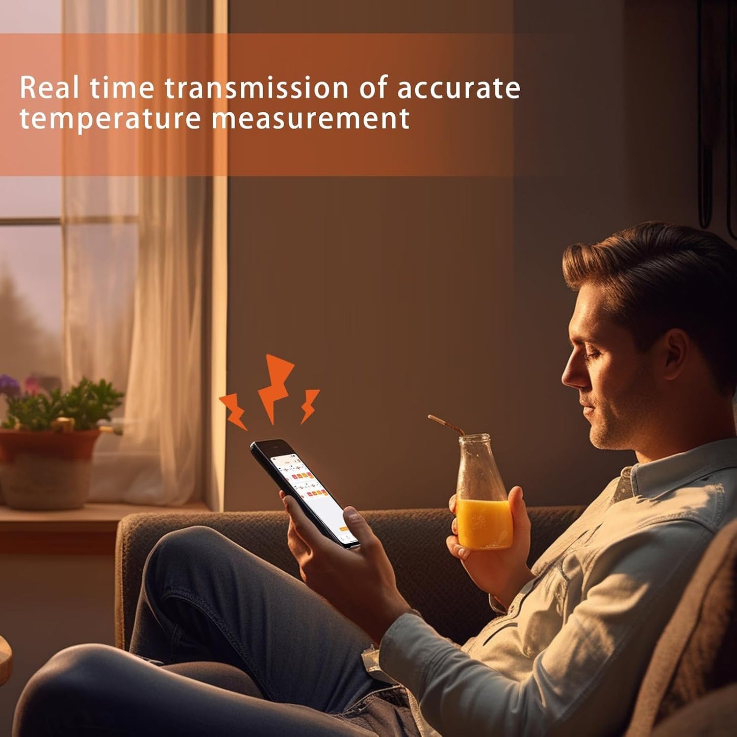 🔥Smart Grill Master Kit💥 262FT Bluetooth Range✨ 2-in-1 Probe Tech🌪️ APP Alerts for Perfect Steaks | TikTok's #1 BBQ Tool