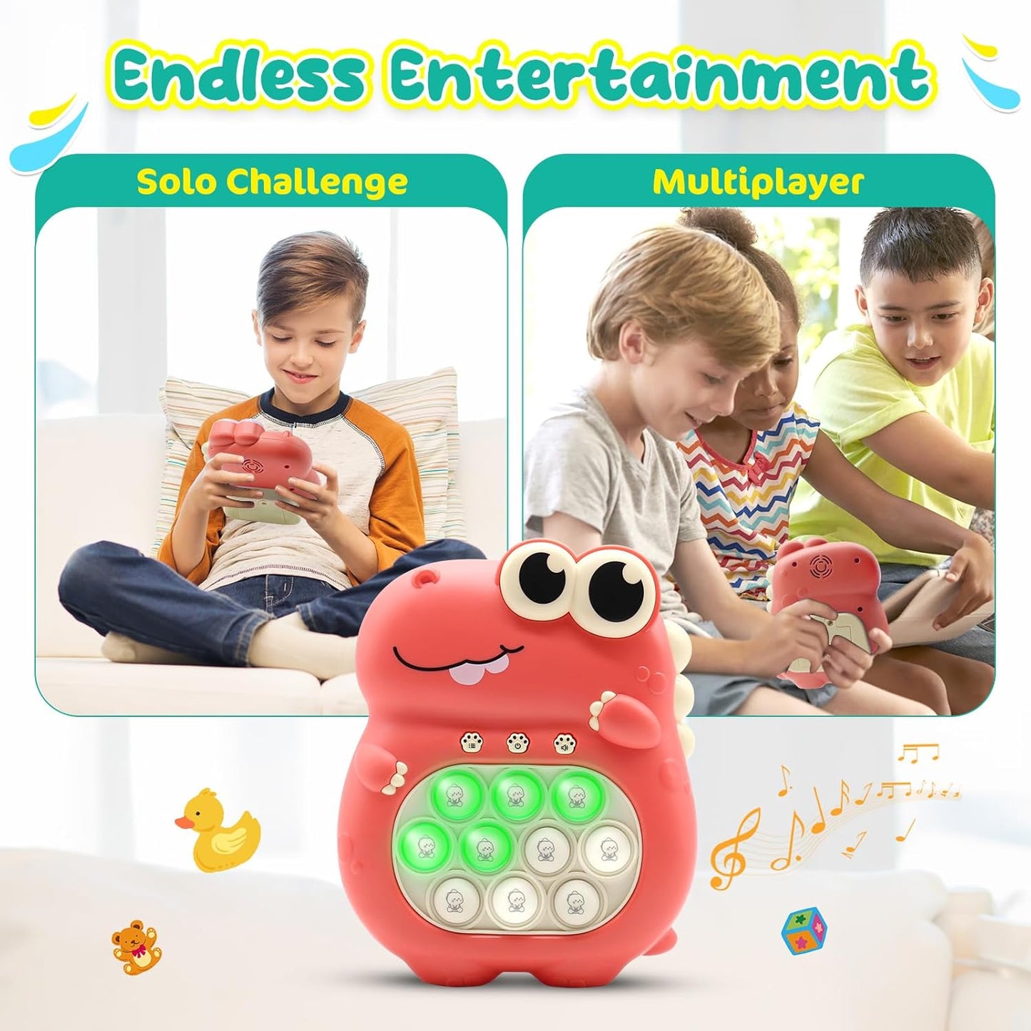 Light-Up Pop Fidget Toy ✨ Fast Push Bubbles & LED Glow 💥 Electronic Stress Relief for Kids 3-12 🌟 Birthday Gift & ADHD Sensory Hack 🔥 #FidgetToy #TikTokMadeMeBuyIt