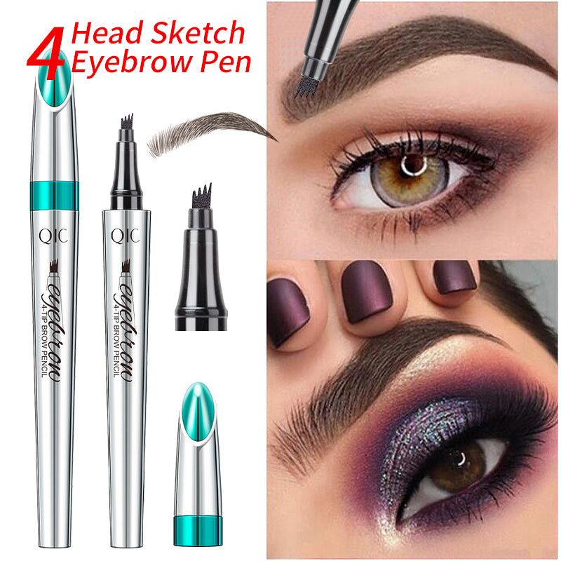 4D Hair Stroke Liquid Brow Pen ✨ Waterproof 24H Wear🔥 Ultra-Pigmented Microblading Effect ✨ Natural-Looking Feather Brows 💯 #WaterproofBrows #MicrobladingPen #FlawlessBrows