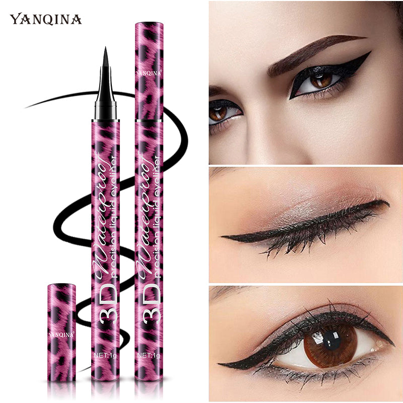 Lash & Liner Duo ✨ 24H No Smudge! 💦 Lengthening + Curl & Volume 🌟 Clump-Free Gel Eyeliner Combo! #LashHack #NoPandaEyes #SmudgeProofDuo