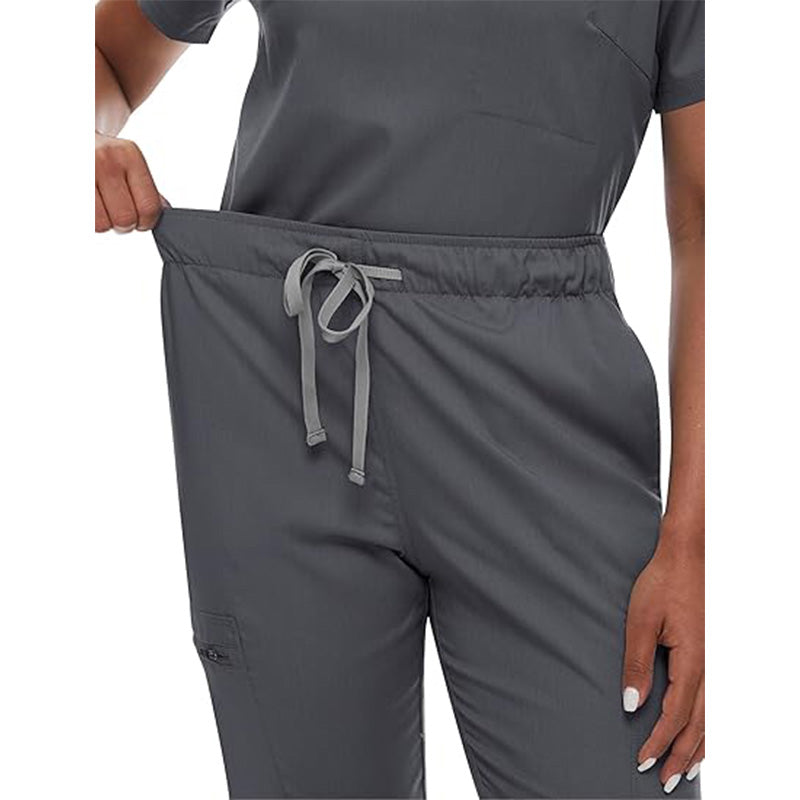 💊 3-Piece Medical Scrub Set with V-Neck Top & Yoga Joggers | 8hr ComfortFlex⚡【Nurse Pro Essentials】Anti-Wrinkle & Moisture-Wicking Uniform for Hospital/Clinic Shifts