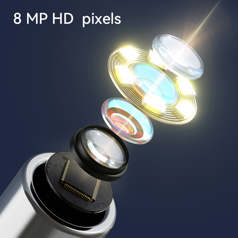 Pro-Grade Ear Cleaner with 1080P Camera ✨ Real-Time Ear Wax Removal for iPhone/Android 💡 Surgery-Level Visibility + Kid-Safe Scoop 🌟 #EarHack #OddlySatisfying