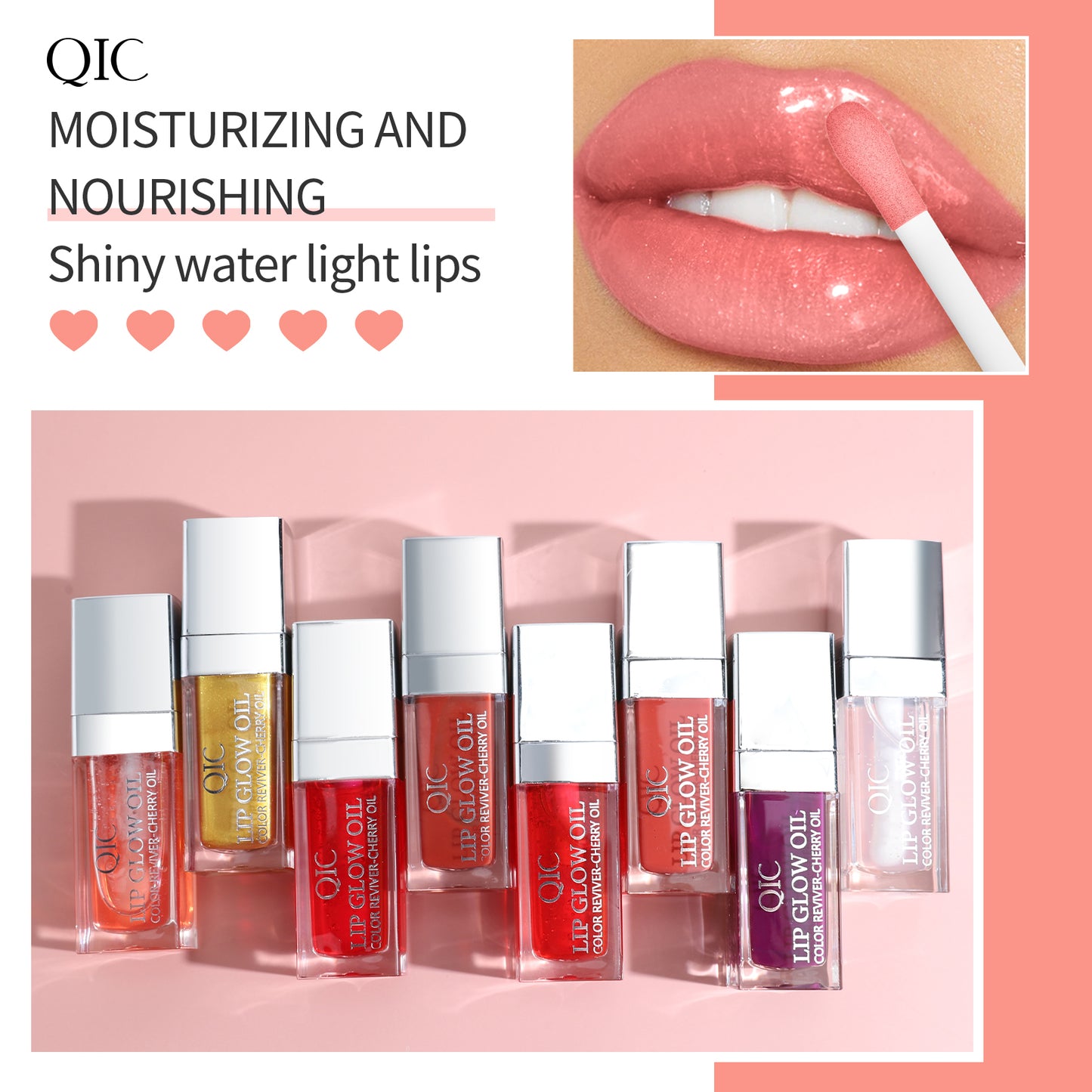 GlowTint Lip Oil ✨ Hydrating Plumping Treatment! 💋 24H Moisture Boost + Lip Line Smoothing 🌟 Glass-Like #JuicyLips #LipCareHack