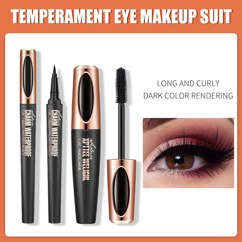 PowerFilm Lash Duo ✨ 24H Waterproof Mascara & Eyeliner Set! 💦 Clump-Free Volume + Sharp Winged Liner 🌟 Gym-Proof & Tear-Resistant! #LashDuo #WaterproofMakeup #SmudgeProofHack