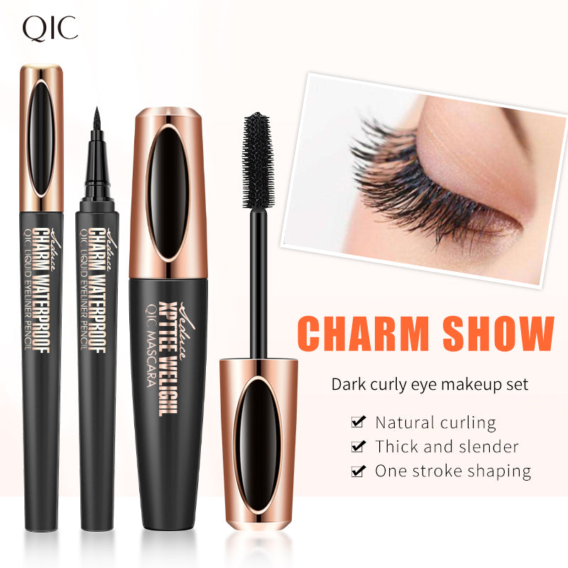 PowerFilm Lash Duo ✨ 24H Waterproof Mascara & Eyeliner Set! 💦 Clump-Free Volume + Sharp Winged Liner 🌟 Gym-Proof & Tear-Resistant! #LashDuo #WaterproofMakeup #SmudgeProofHack