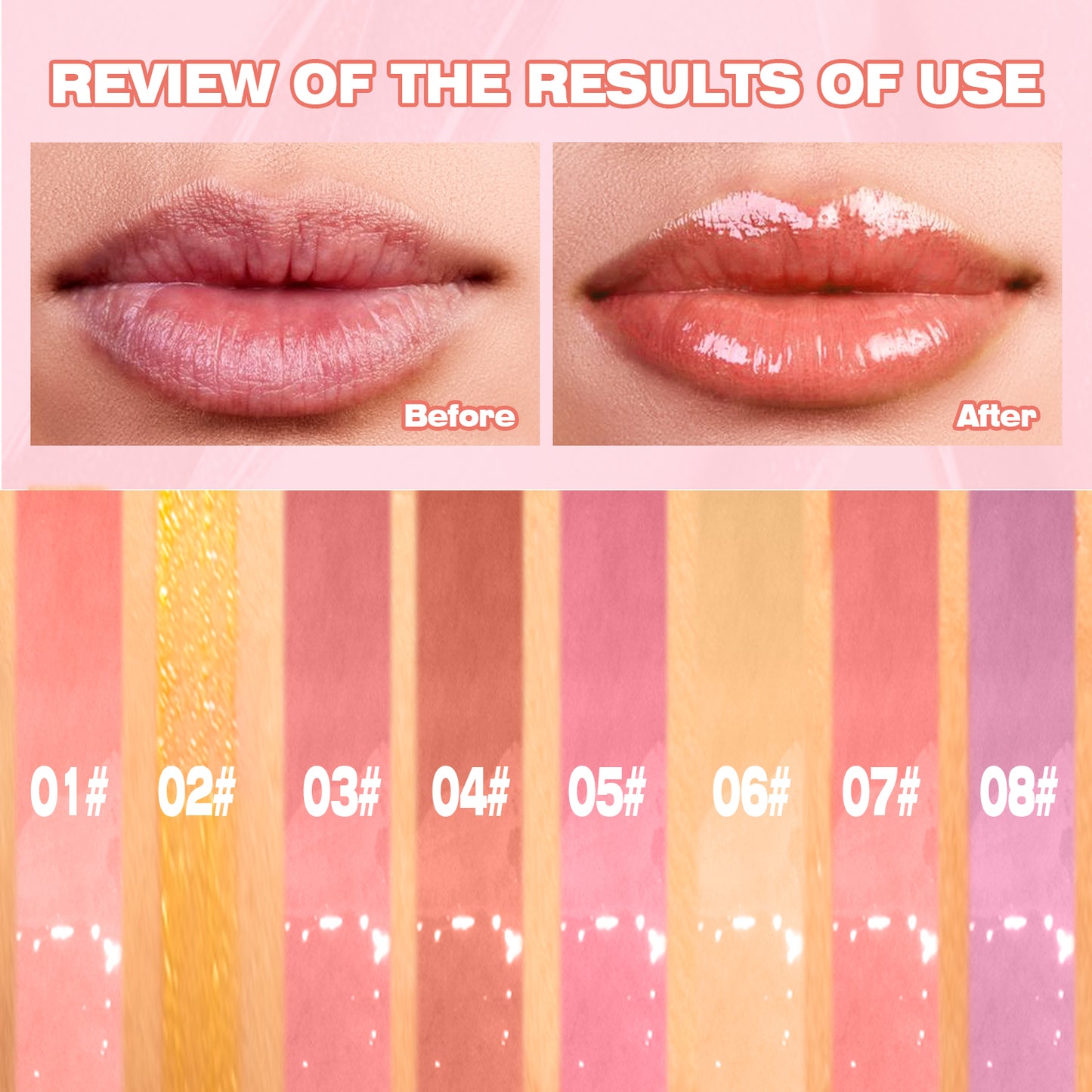 GlowTint Lip Oil ✨ Hydrating Plumping Treatment! 💋 24H Moisture Boost + Lip Line Smoothing 🌟 Glass-Like #JuicyLips #LipCareHack