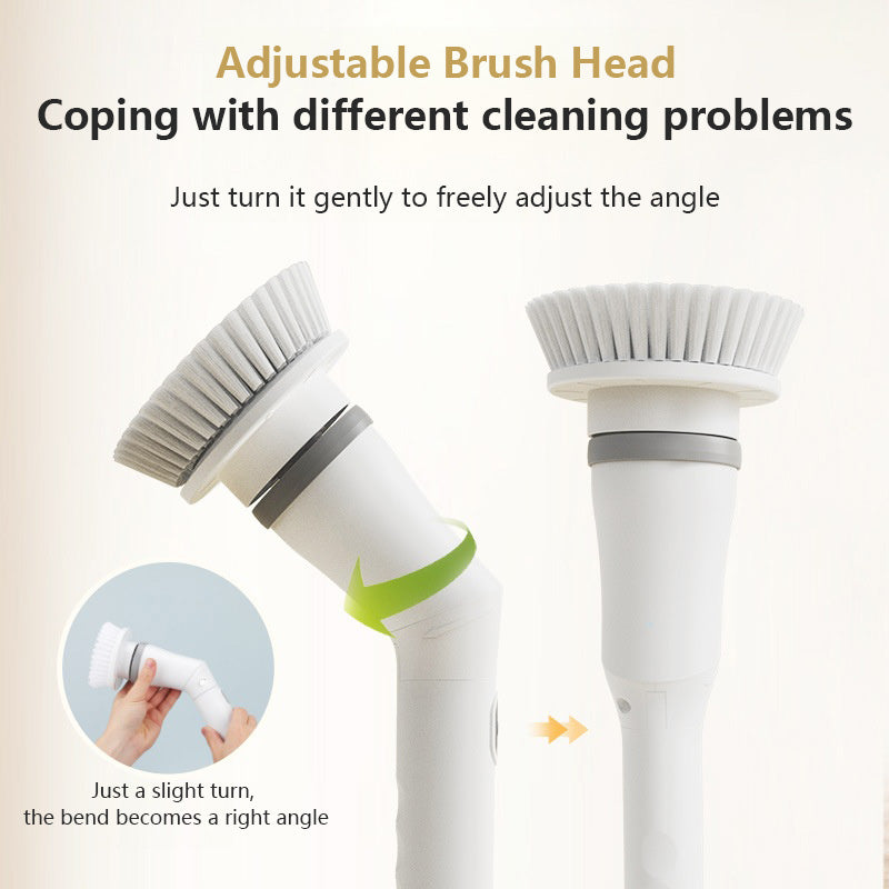 🔥 Multi-Surface Electric Cleaning Brush Pro | All-in-One⚡【Home & Pool Kit】Deep Clean Power Scrubber for Kitchen, Bathtub, Tile & Swimming Pool - Handheld 360° Reach