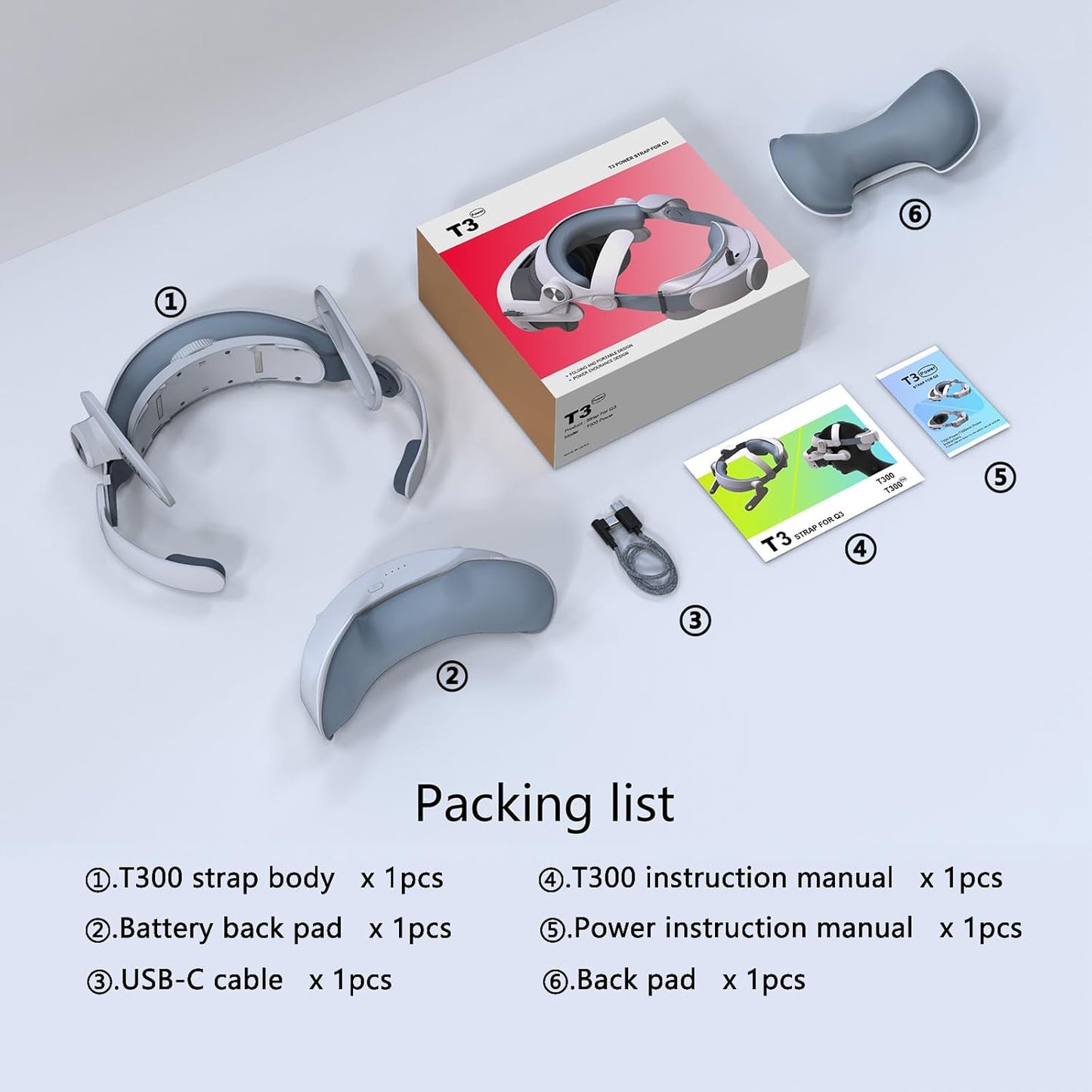 10000mAh Meta Quest 3 Head Strap ✨ Extended VR Playtime & Zero-Pressure Fit 💥 Officially Compatible w/ Quest 3/Oculus 🌟 Ultimate Comfort Upgrade 🔥 #VRHacks #MetaQuest3