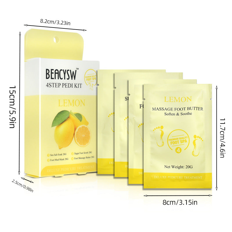 8-Pack Sugar Scrub Foot Care Set ✨ 8 Exotic Scents + 4-Step Spa Routine 💦 Cracked Heel Repair & Odor Elimination 🌟 Ultimate #SelfCareSunday Kit!