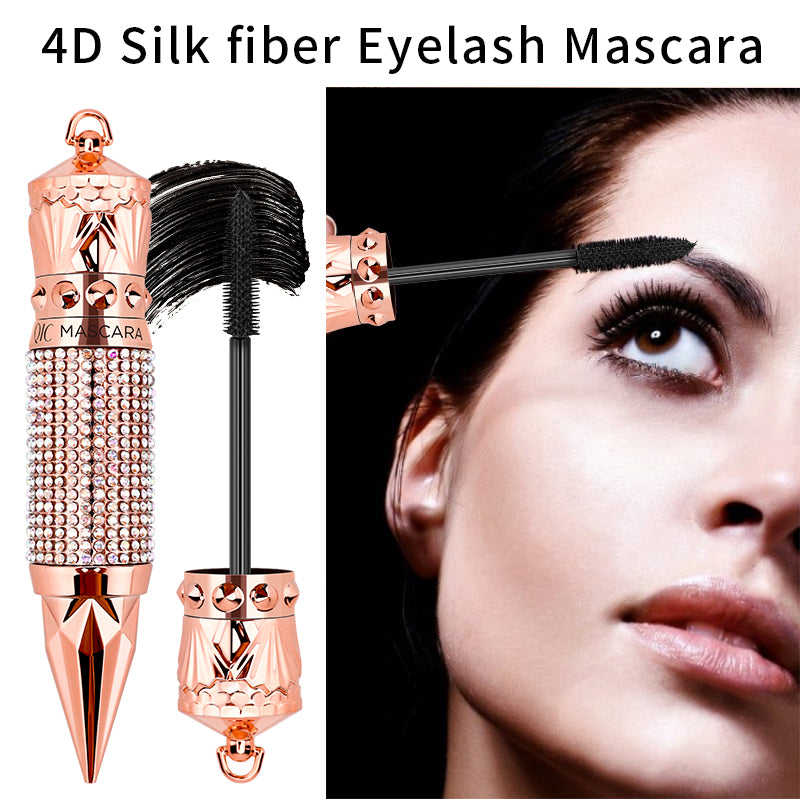 Queen's Scepter 4D Diamond Mascara ✨ Waterproof & Flake-Proof 24H! 💎 Volumizing + Lengthening + Curl 🌟 Clump-Free Royal #LashGoals! #DiamondMascara #NoSmudgeHack