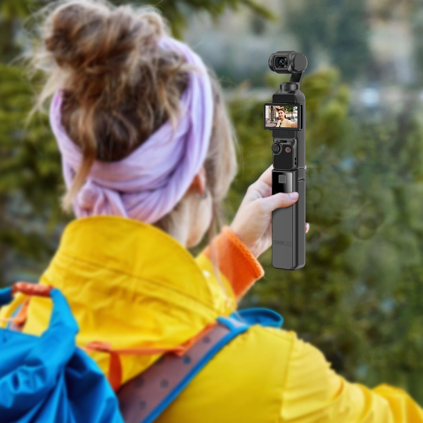 🔥DJI Osmo Pocket 3 Grip w/5000mAh Battery!⚡All-Day Power Handle + 1/4" Tripod Mount | No Audio Port Needed | TikTok Filmmaking Must-Have #DJITok #ViralCameraGear