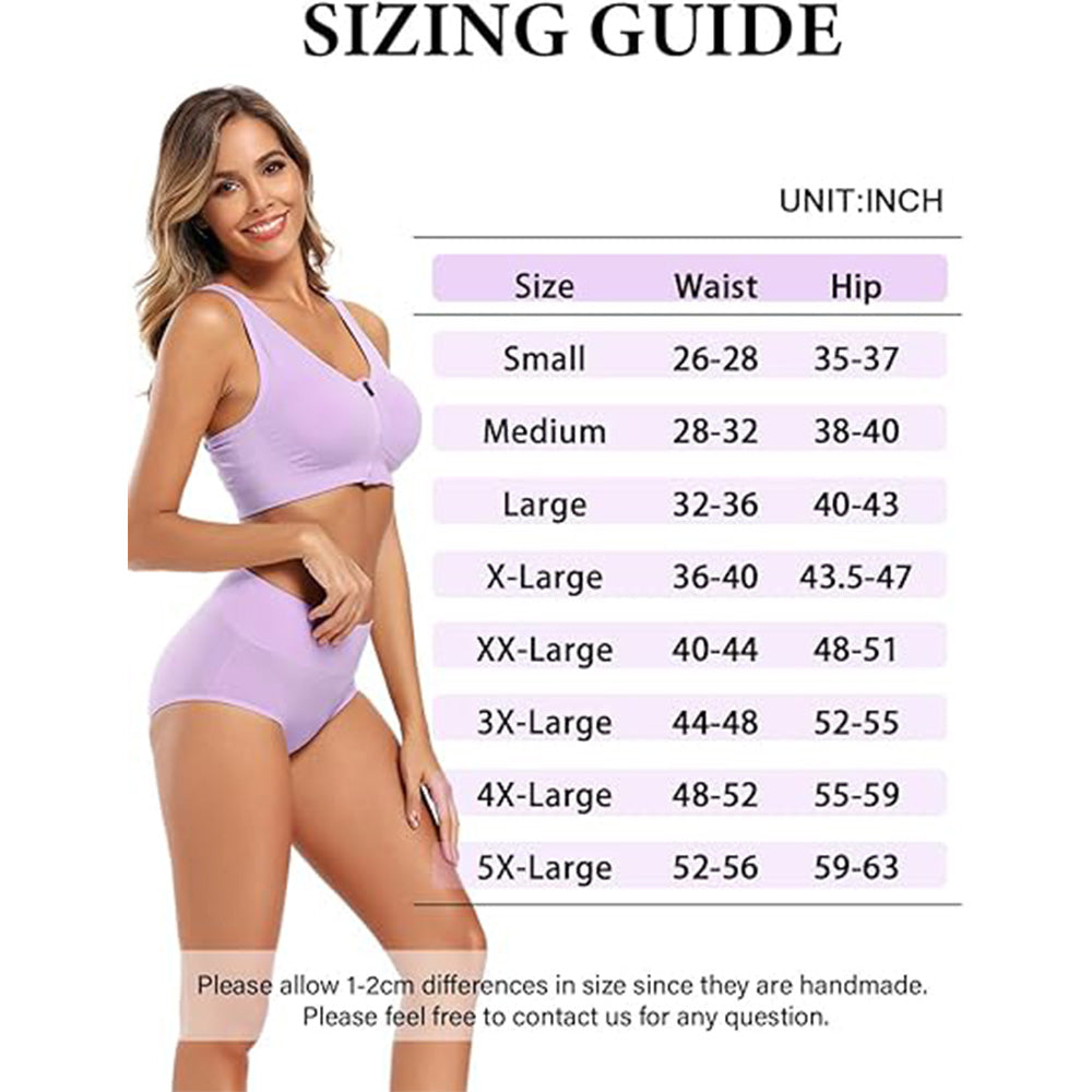🔥Buttery Soft Everyday! High Waist Panties w/ Full Coverage✨ Seamless Cotton Underwear💫 No Dig In Waistband | TikTok’s Comfort Obsessed