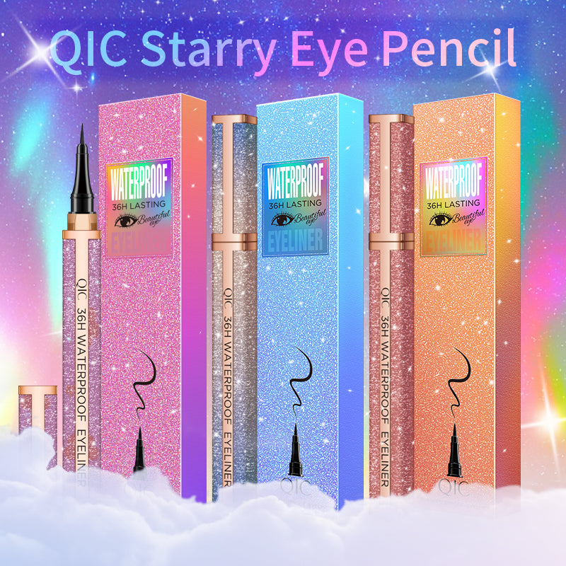 Galaxy Waterproof Eyeliner Pen - 36H Smudge-Proof✨ Quick Dry Liquid Liner🔥 Vivid Color Lasting Makeup 🌟 #WaterproofEyeliner #LongLastingMakeup #TikTokBeauty