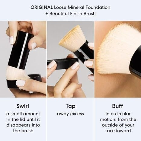 Airweight Mineral Powder Foundation ✨ SPF 15 Sunscreen + Oil Blurring Magic 💎 Buildable Coverage & Gym-Proof Finish 🌟 Talc-Free & Vegan #SkinFirstMakeup #NoCakeZone