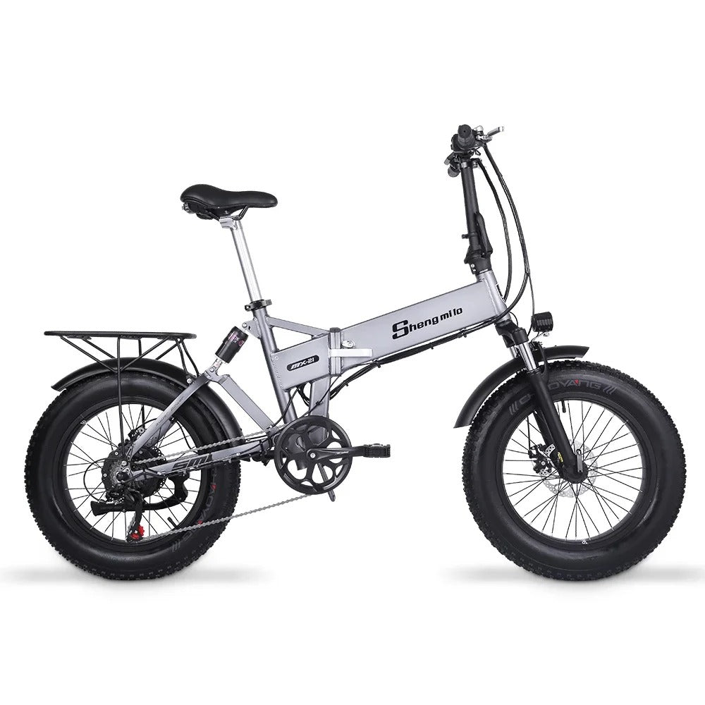 💥 1000W Peak Electric Bike for Adults | 25MPH & 38-Mile Range⚡614WH Removable Battery🏍️20x4" Fat Tire【20-Second Fold】 | Hydraulic Brakes All-Terrain Beast